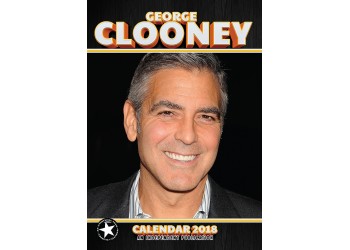 GEORGE CLOONEY -  Calendario  Calendar 2018