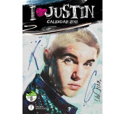 JUSTIN BIEBER  -  Calendario UFFICIALE  Edizione Limitata 2018