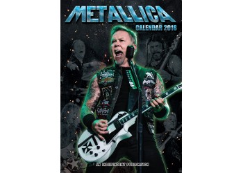 Metallica - Calendario  Calendar 2018