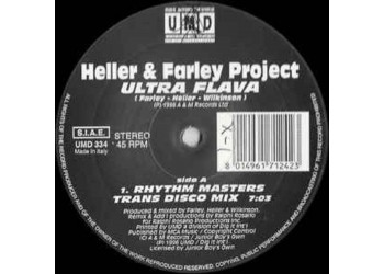 Heller & Farley Project ‎– Ultra Flava - 12" Singles