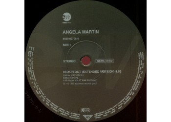 Angela Martin ‎– Reach Out - 12" Singles