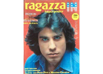 Ragazza in / John Travolta / Contiene POSTER di John Travolta cm75x48