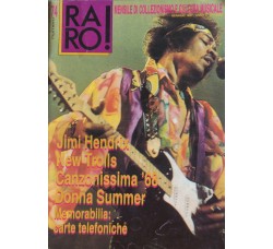 JIMI HENDRIX - Raro (74) Rivista Mensile di Collezionismo