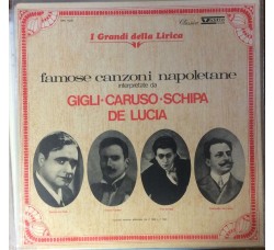 Beniamino Gigli - Schipa De Lucia - LP/vinile 
