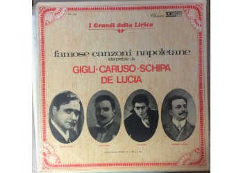 Beniamino Gigli - Schipa De Lucia - LP/vinile 