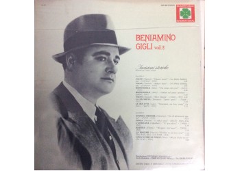 Beniamino Gigli - Incisioni storiche Vol.2 - LP/Vinile