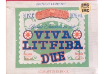 Litfiba ‎– Viva Litfiba Due - 2 MC Sigillate - 1998 