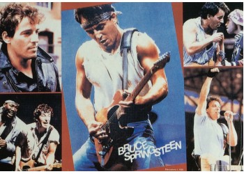 Bruce Springsteen - Cartolina da collezione 