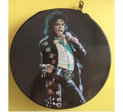 VINTAGE - Porta CD in metallo modello Michael Jackson, contiene 24 CD-DVD 