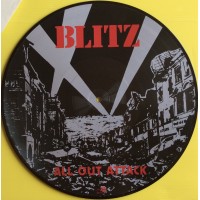 Blitz  ‎– All Out Attack - Picture Disc