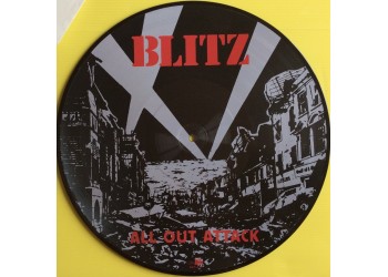 Blitz  ‎– All Out Attack - Picture Disc