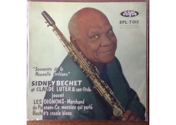 Sidney Bechet & Claude Luter Et Son Orchestre ‎– Souvenirs De La Nouvelle-Orléans