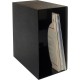 KNOSTI - Modular BOX antiurto colore nero, Contiene 50 LP / 12" - 25 per scomparto