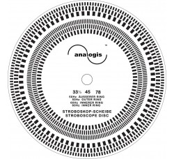 ANALOGIS Stroboscopio per il controllo della rotazione del Giradischi