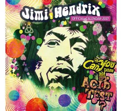 JIMI HENDRIX - Calendario Collezione (2017)  Licenza Ufficiale  - Contiene POSTER 