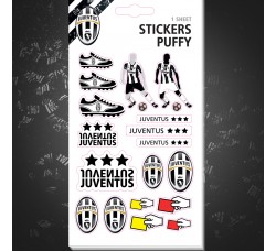 Juventus Puffy Stickers Players Bianco