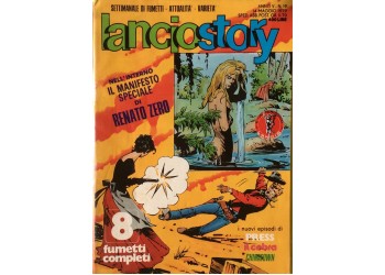 Lancio Story - n° 19 - 14 Maggio Anno 1979 - Inserto Renato Zero
