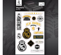 Real Madrid Puffy Stickers Premium