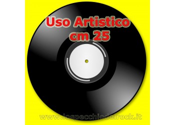 Dischi Vinili per Uso Artistico Formato 10" Diametro Cm 25 